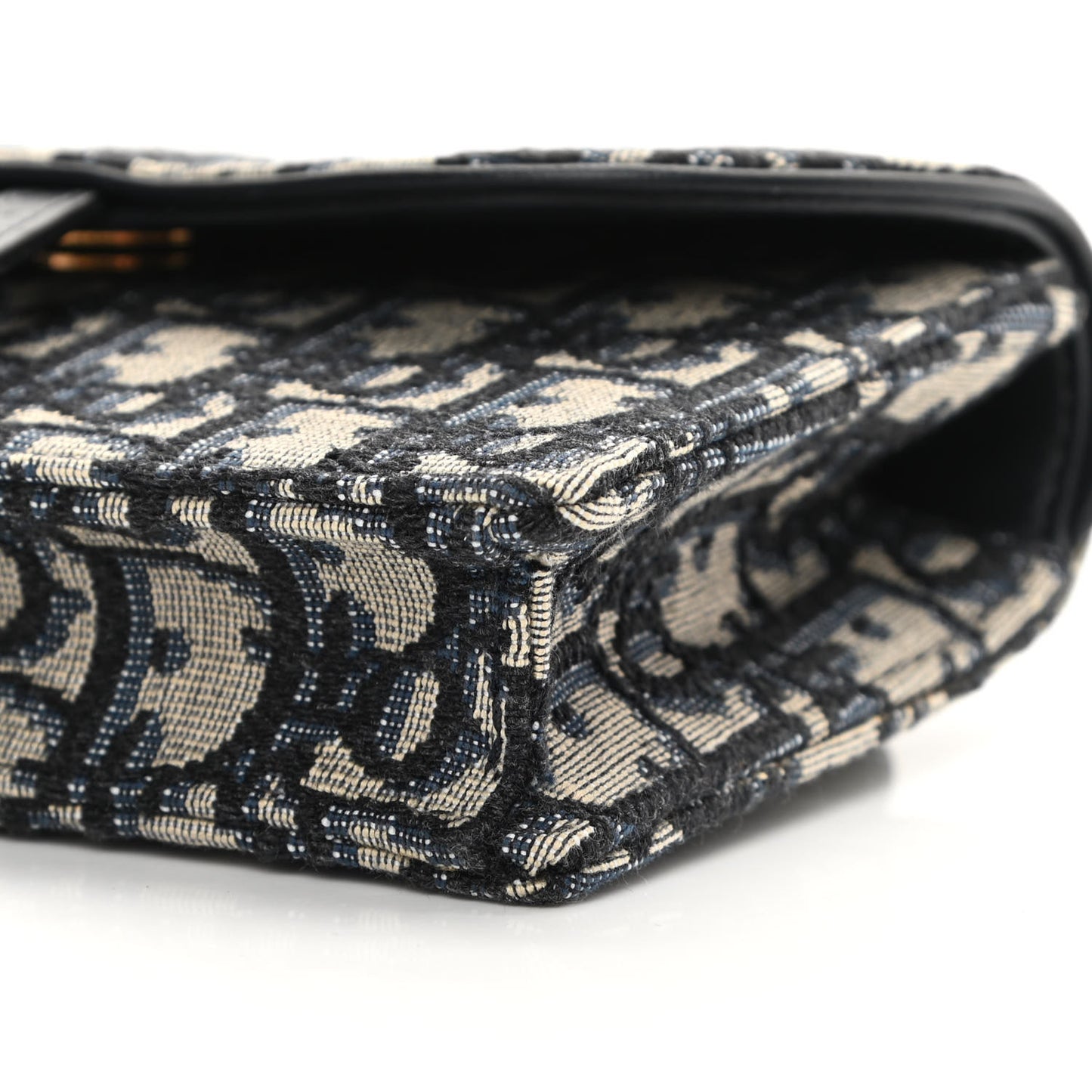 Oblique Saddle Belt Bag Blue
