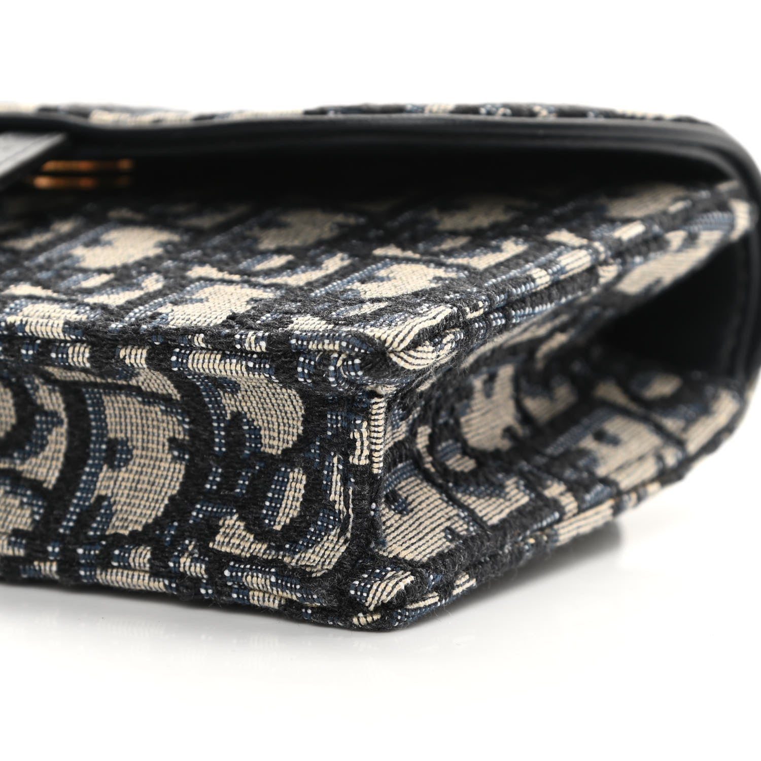 Christian Dior Oblique Saddle Belt Bag Blue 9 of 11
