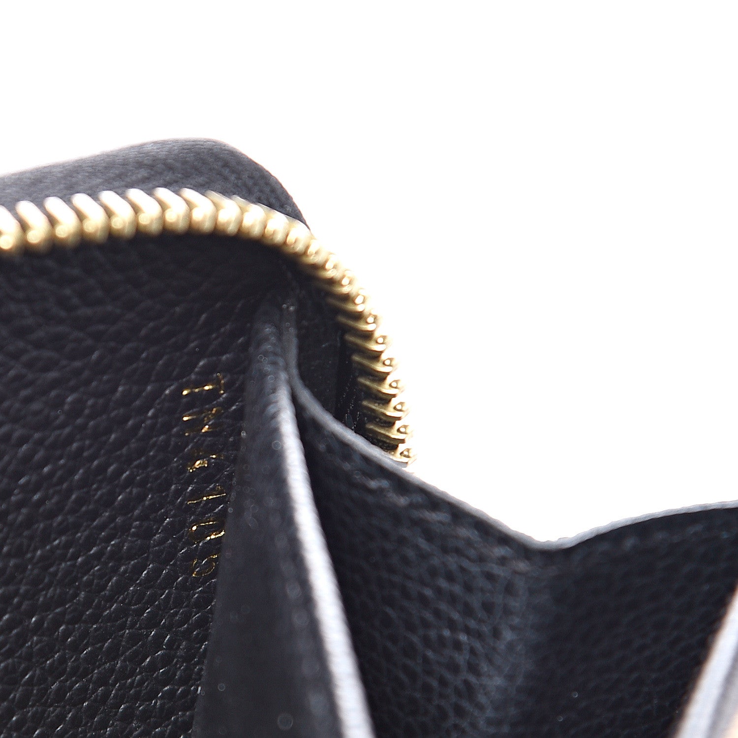 Louis Vuitton Empreinte Zippy Wallet Black 6 of 9