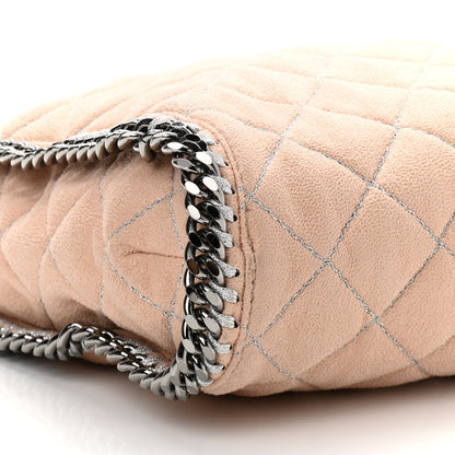 Stella McCartney Shaggy Deer Quilted Falabella Tote Powder 9 of 11