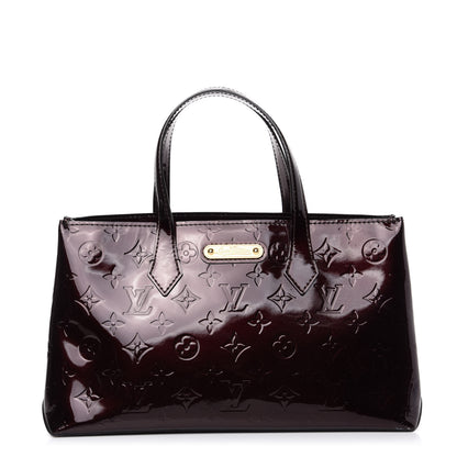 Louis Vuitton Vernis Wilshire PM Amarante 1 of 9