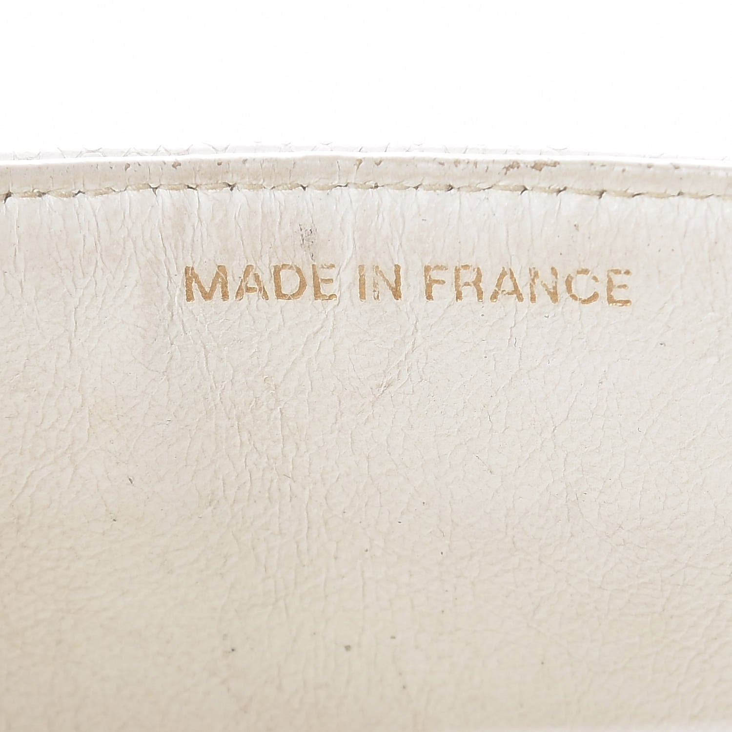 Chanel Caviar Vertical Quilted Jumbo Single Flap White 7 of 22