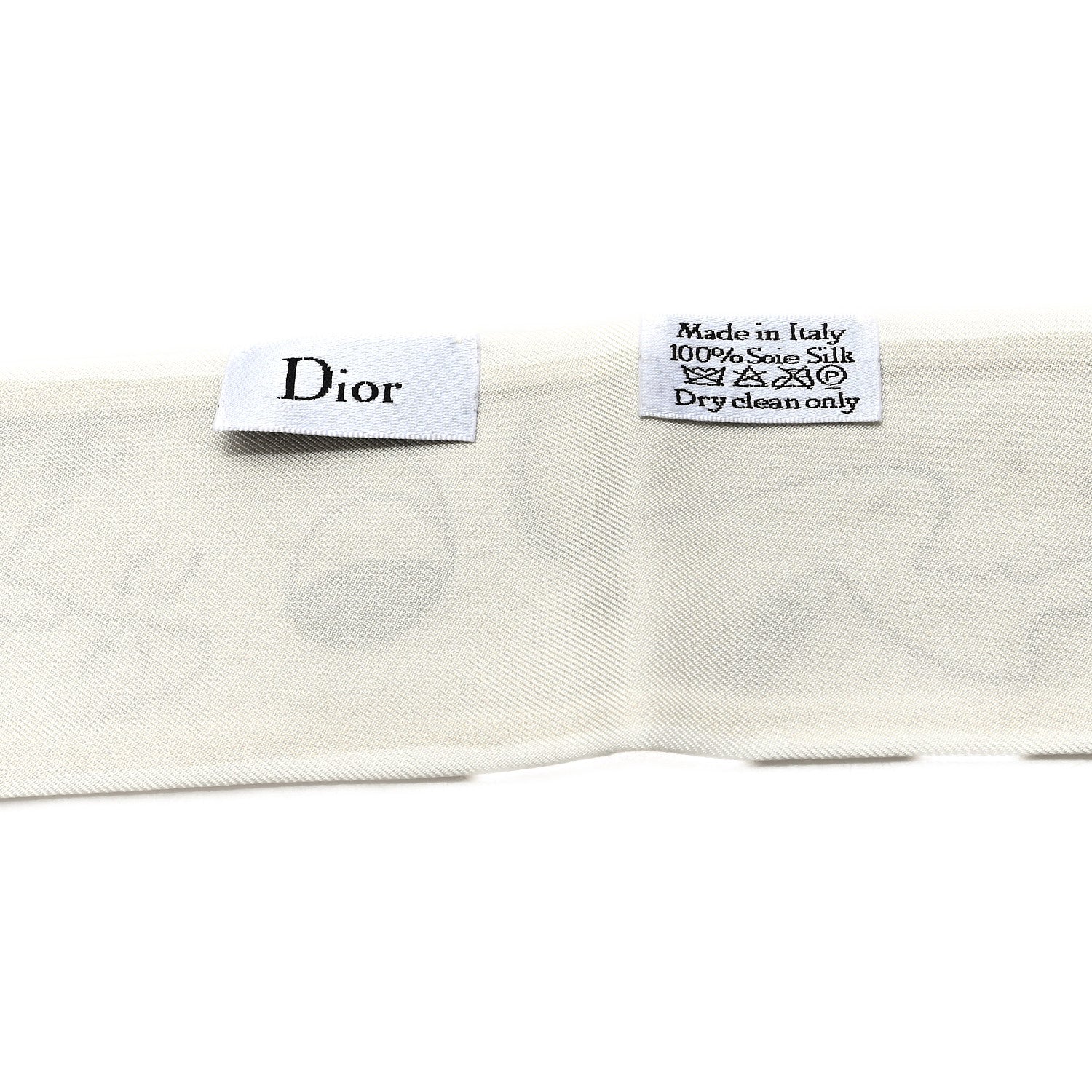 Christian Dior Silk La Roue De La Fortune Amour Mitzah Scarf