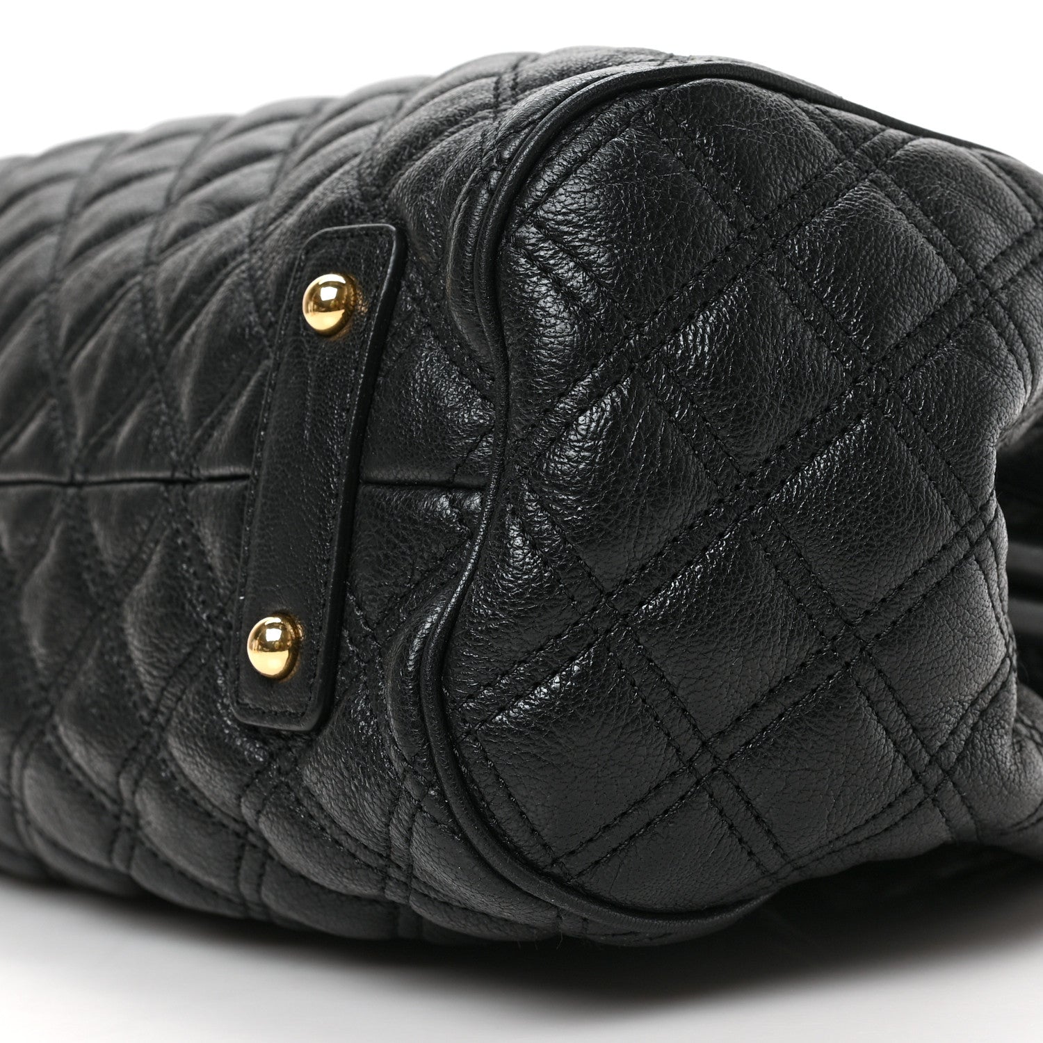 Marc Jacobs Calfskin Quilted Stam Black 7 of 7