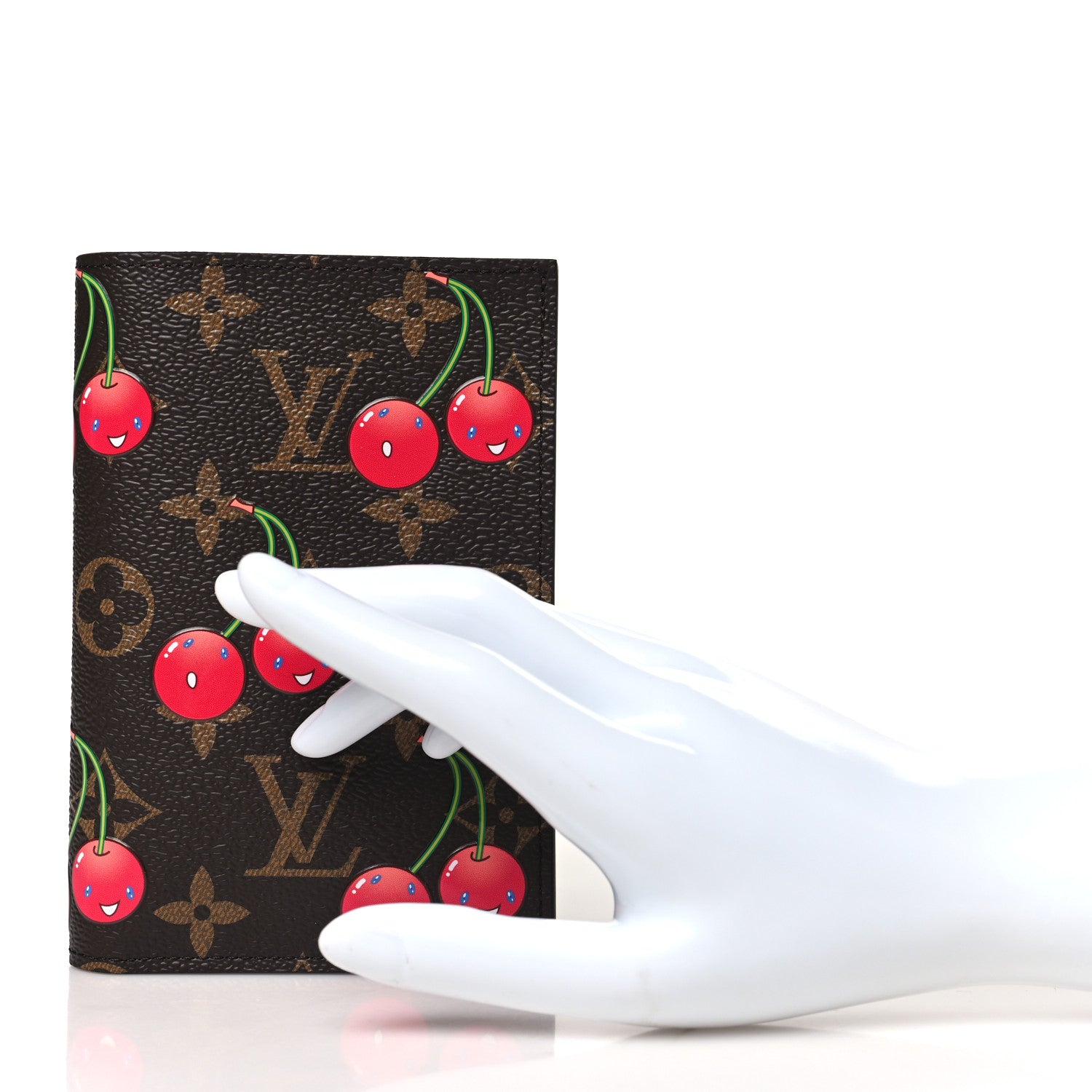 Louis Vuitton LV X TM Monogram Cerises Passport Cover 2 of 7