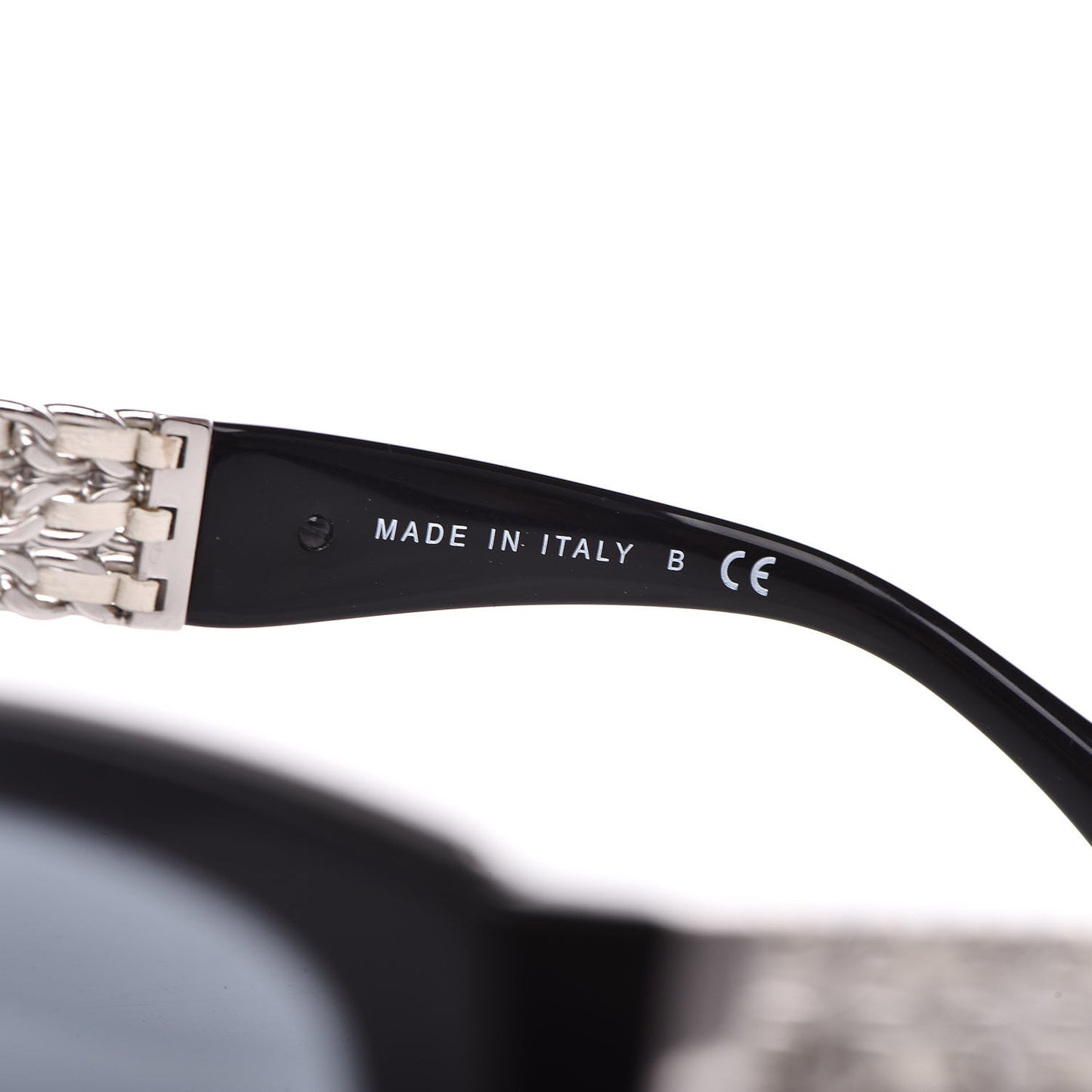 Square Chain Sunglasses 5362-Q Black