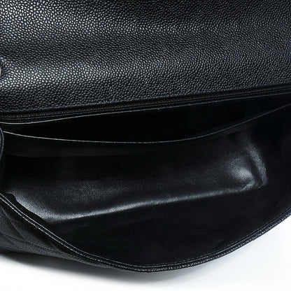 Chanel Caviar Maxi Single Flap Black 5 of 8