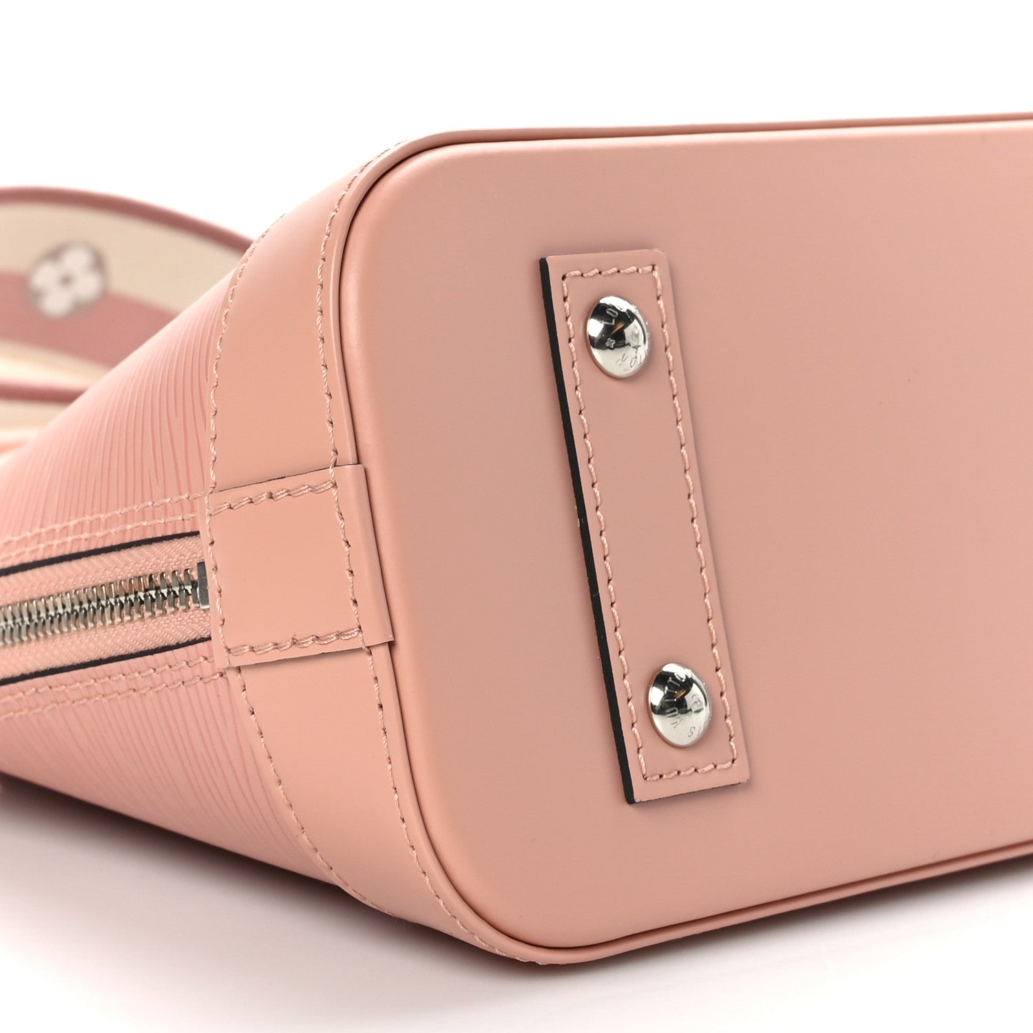Louis Vuitton Epi Jacquard Alma BB Rose Trianon 7 of 9
