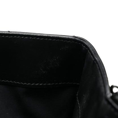 Saint Laurent Calfskin Y Quilted Monogram Monochrome Large Loulou Chain Satchel Black 11 of 14