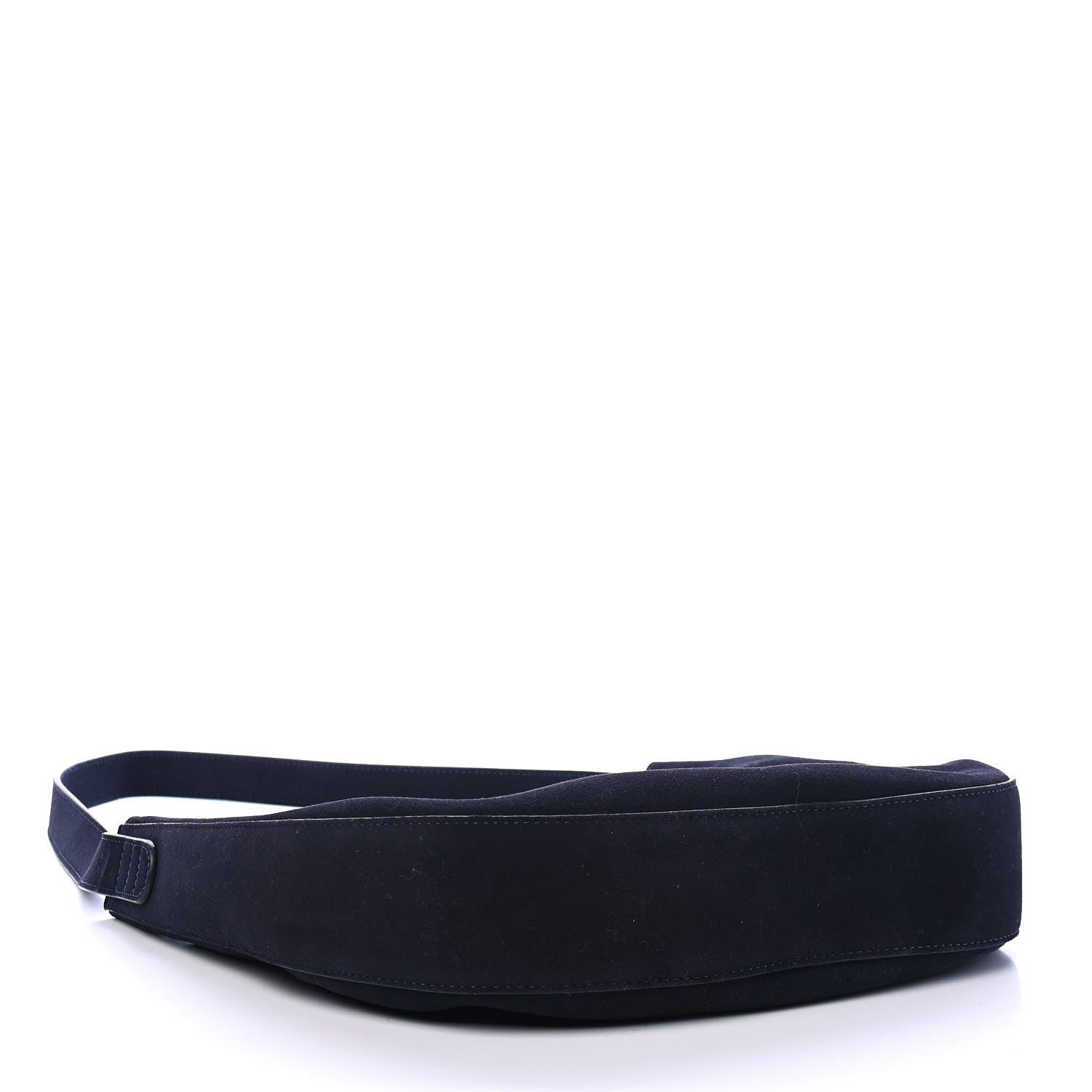 Mansur Gavriel Suede Shoulder Bag Navy 3 of 5