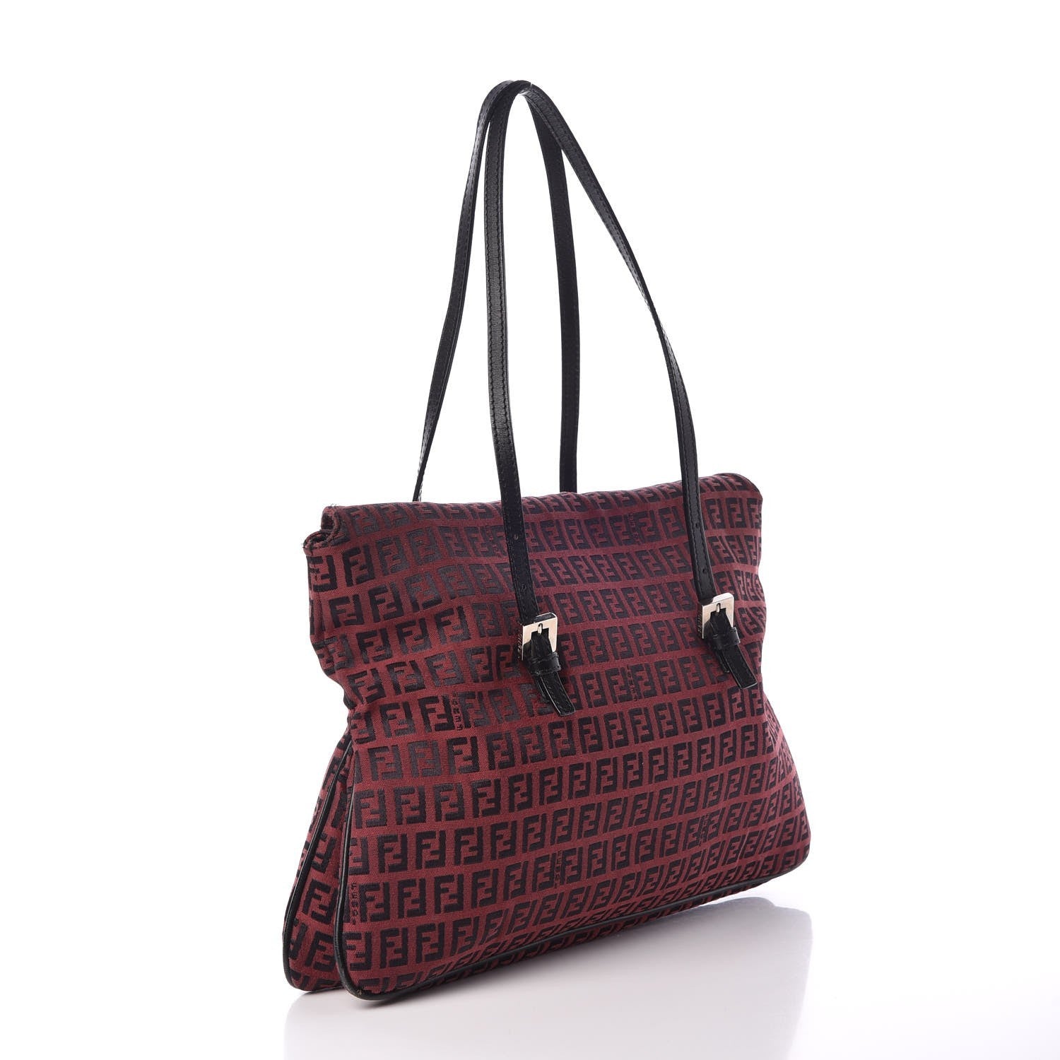Fendi Zucchino Tote Red 3 of 9