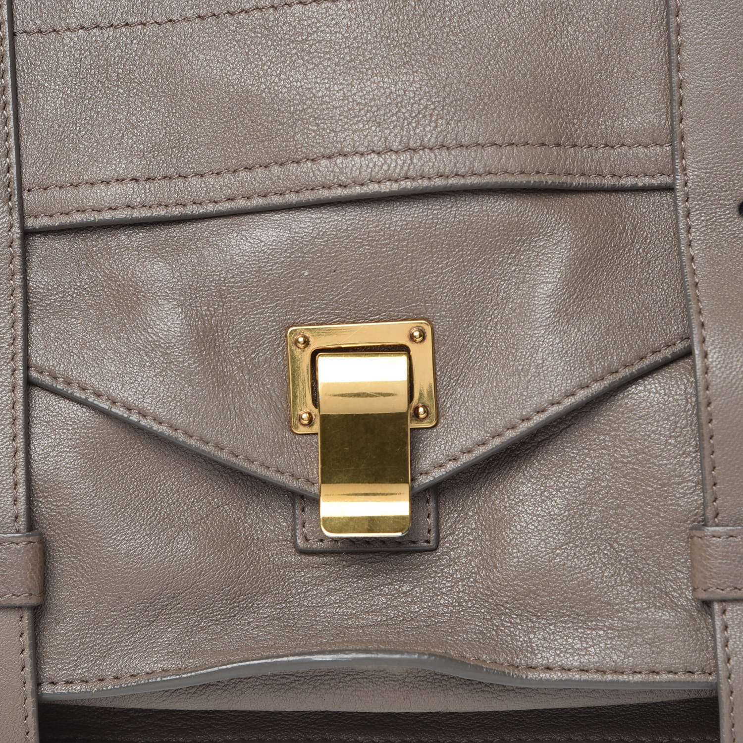 Proenza Schouler Lambskin Medium PS1 Satchel Smoke 12 of 12