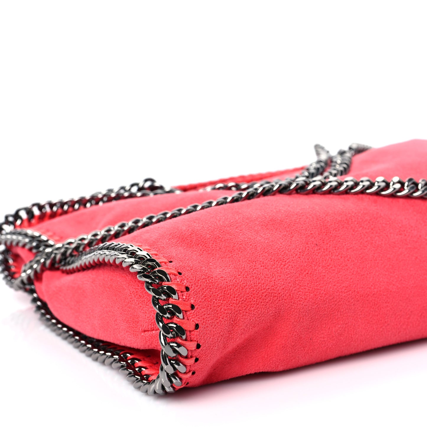 Shaggy Deer Falabella Fold Over Tote Flame