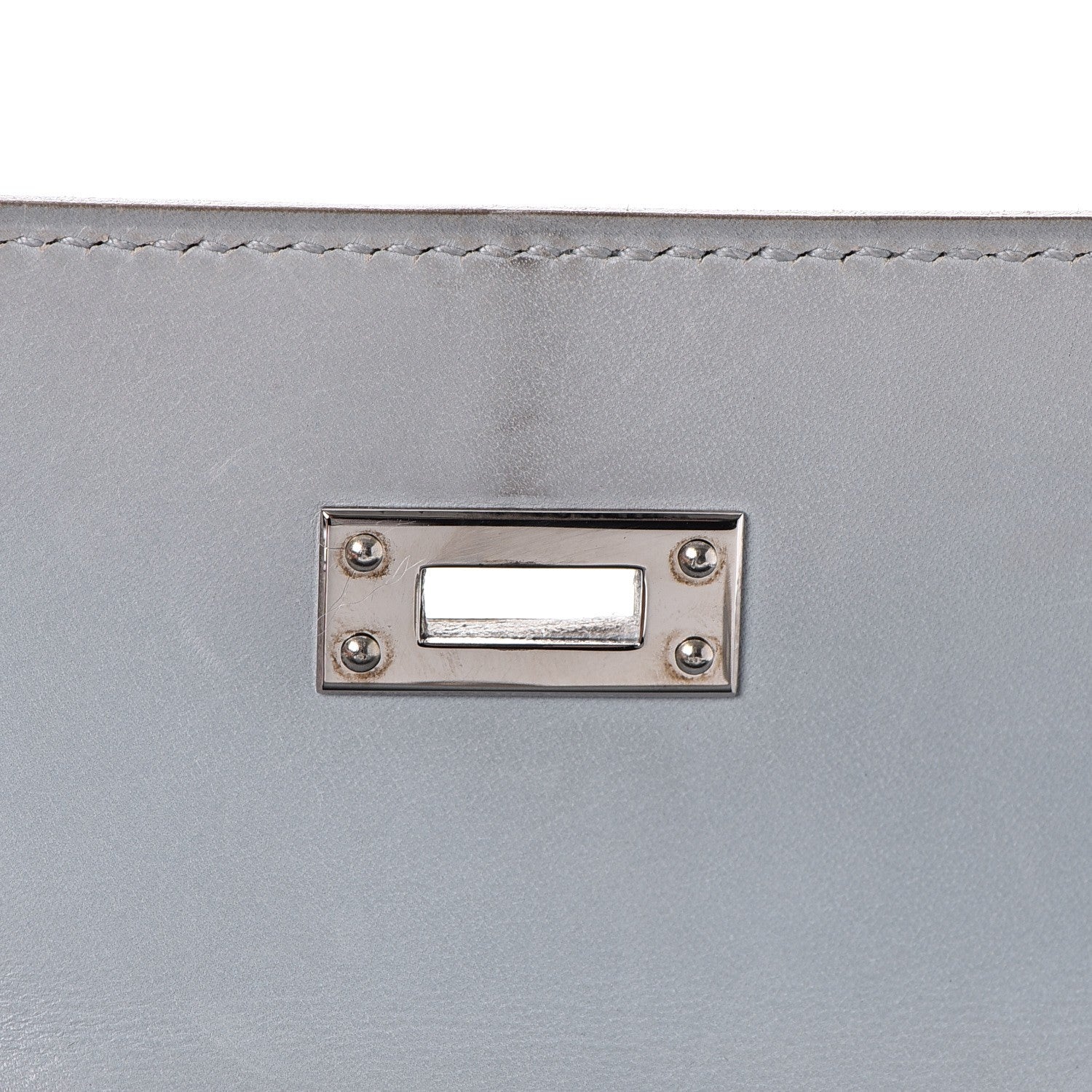 Hermes Box Nepal Kelly Sellier 25 Bleu Arctic 22 of 44