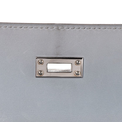 Hermes Box Nepal Kelly Sellier 25 Bleu Arctic 22 of 44