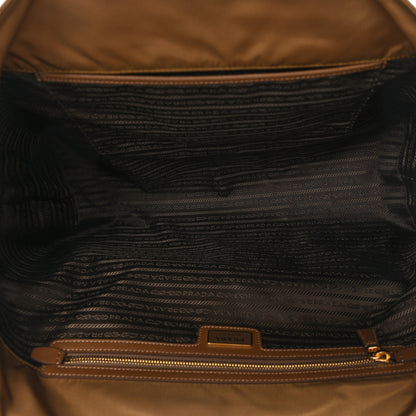 Prada Re-Nylon Saffiano Large Tote Cork Beige 5 of 9