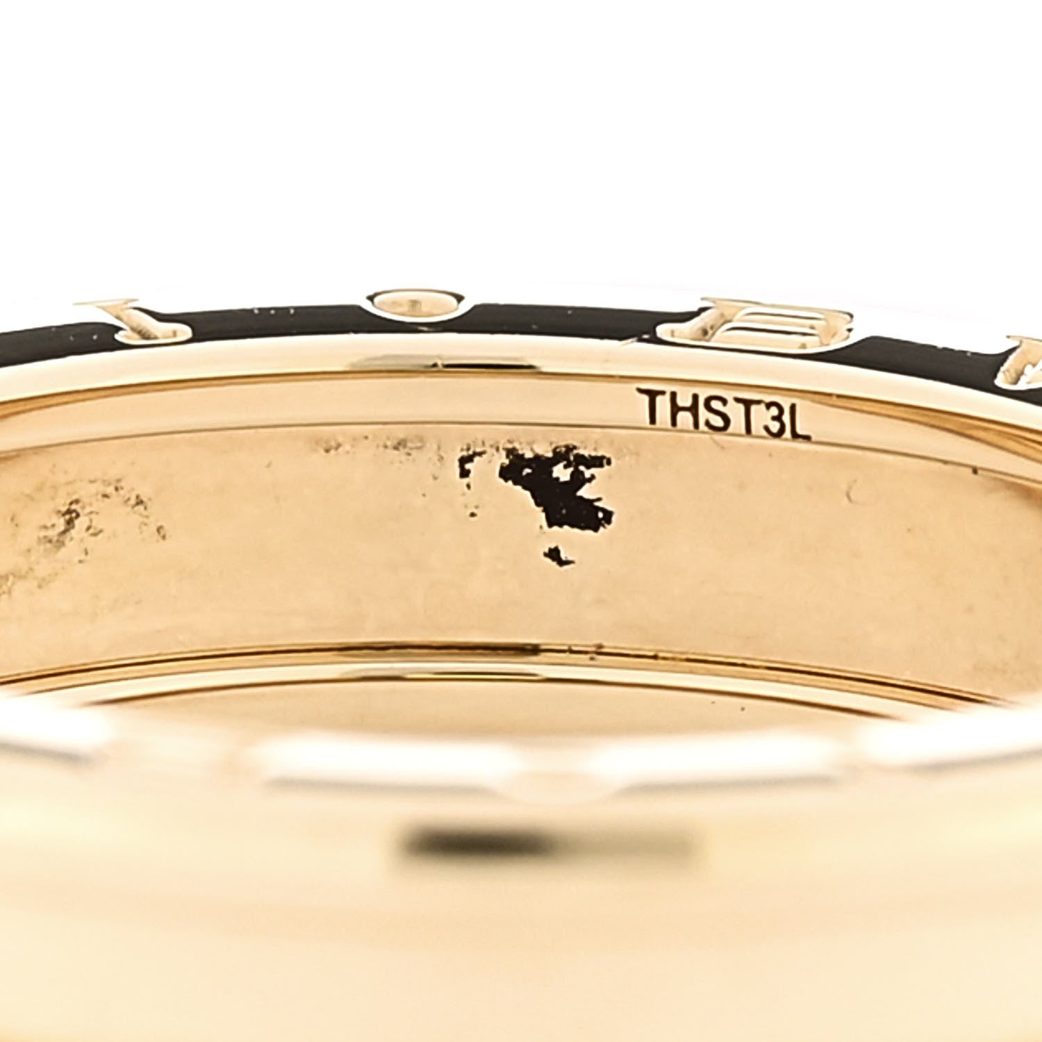 Bulgari 18K Yellow Gold B.Zero1 One-Band Ring 53 6.5 5 of 5
