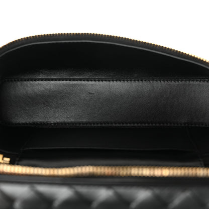 Bottega Veneta Calfskin Intrecciato Bang Bang Vanity Case Black 5 of 11