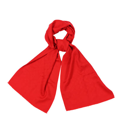 Gucci Cashmere GG Monogram Gem Lux Scarf Flame 1 of 6