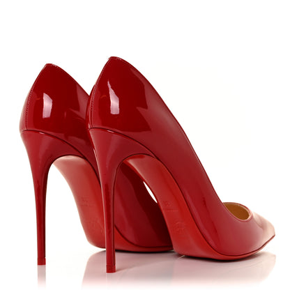 Christian Louboutin Patent So Kate 120 Pumps 38 Red 4 of 7