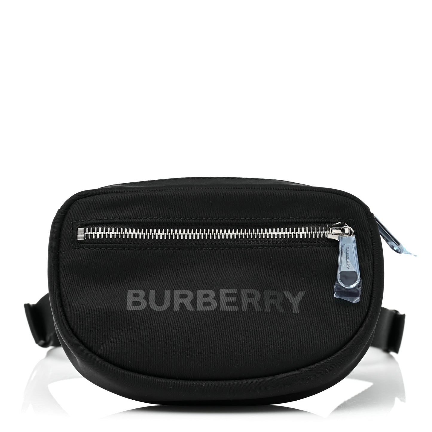 Econyl Logo Print Small Cannon Bum Bag Black