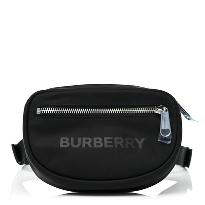 Burberry Econyl Logo Print Small Cannon Bum Bag Black 1 of 8
