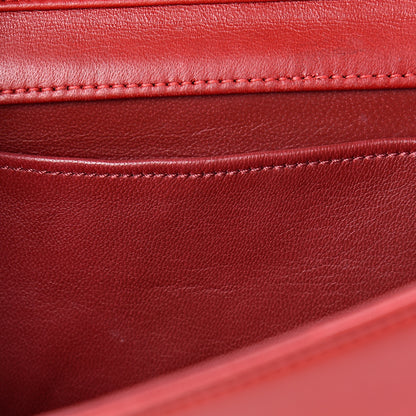 Chanel Lambskin Quilted Mini Flap Red 5 of 16