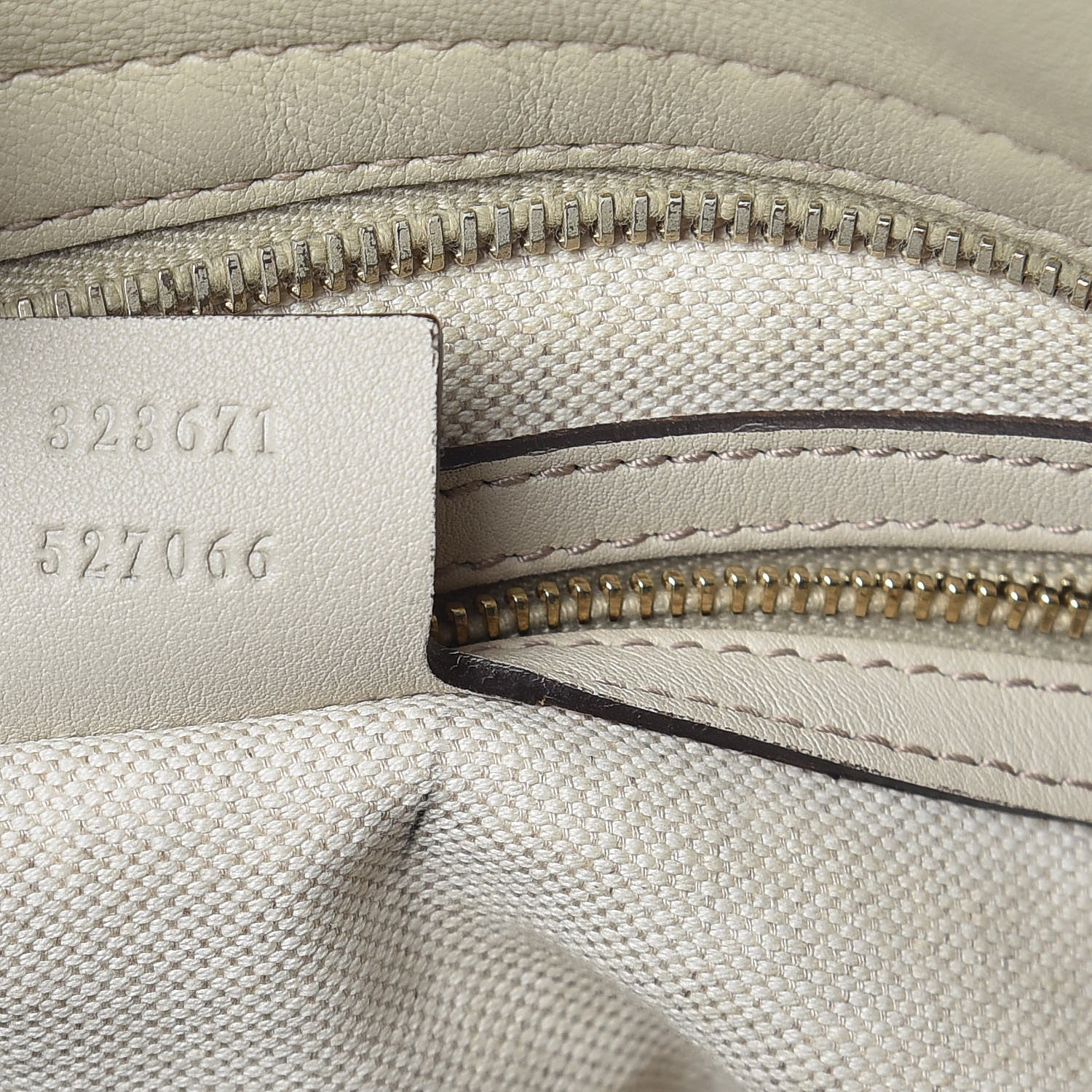 Gucci Guccissima Medium Bree Zippered Tote Storm Grey 7 of 10