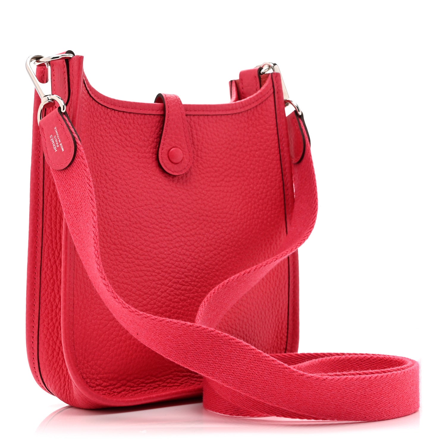 Hermes Taurillon Clemence Evelyne TPM Rose Extreme 3 of 10
