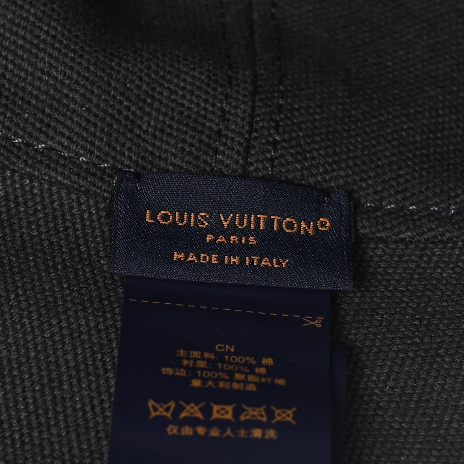 Louis Vuitton Monogram Landscape Reversible Bucket Hat M Brown Black 8 of 13