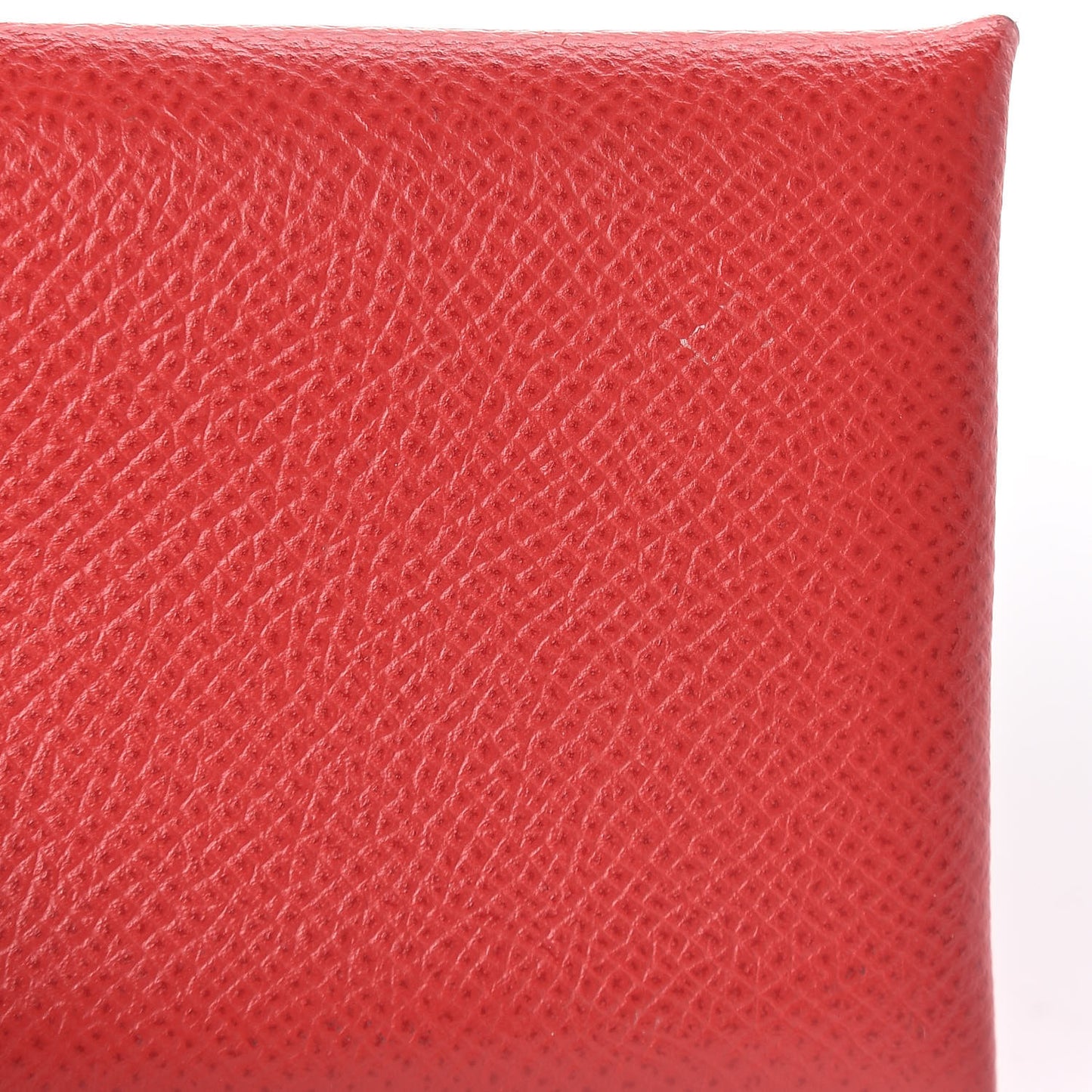 Epsom Calvi Card Case Rouge Casaque