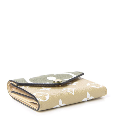 Louis Vuitton Monogram Giant Zoe Wallet Kaki 3 of 10