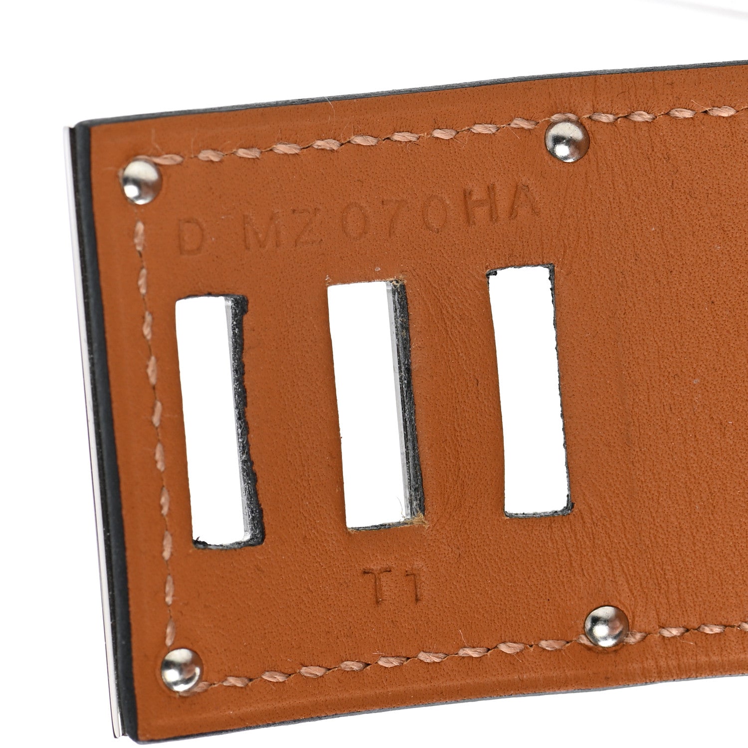 Hermes Chamonix Kelly Dog Bracelet T1 Black 5 of 6