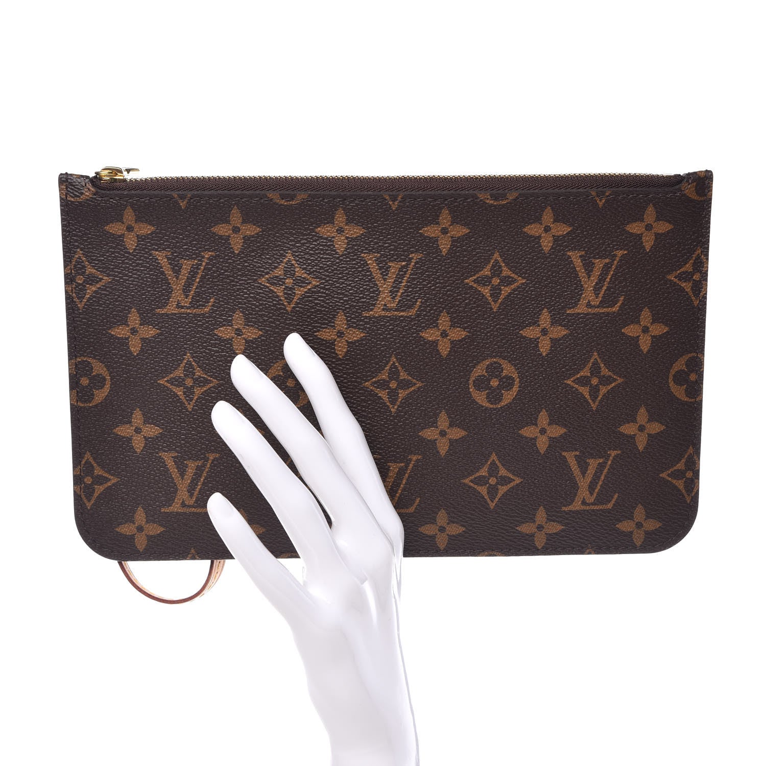Louis Vuitton Monogram Neverfull MM GM Pochette 2 of 9