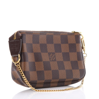 Louis Vuitton Damier Ebene Mini Pochette Accessories 3 of 7