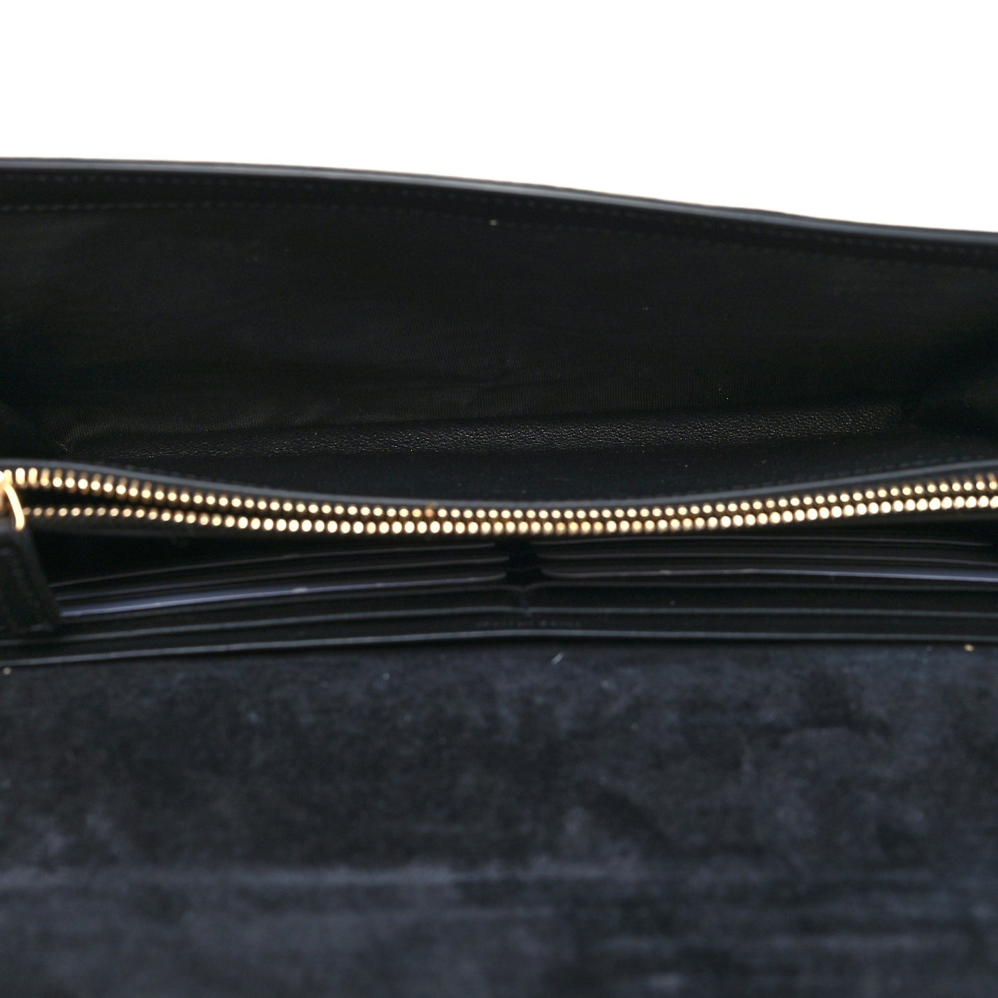 Metallic Crinkled Calfskin Belle de Jour Chain Clutch Silver