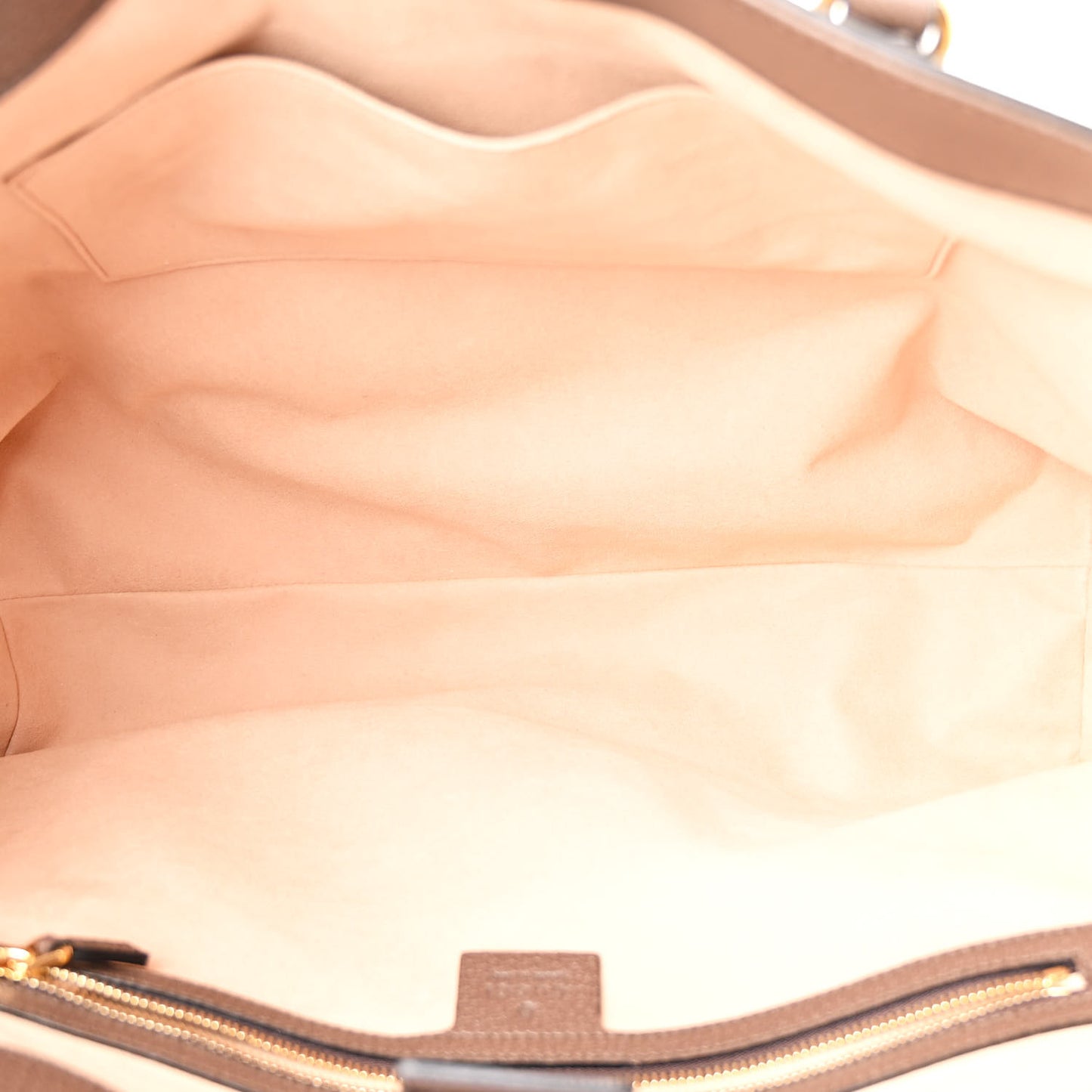 GG Supreme Monogram Medium Ophidia Shopping Tote Brown