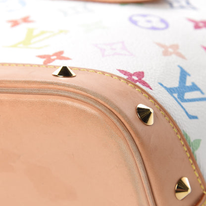 Louis Vuitton Monogram Multicolor Alma White 10 of 24