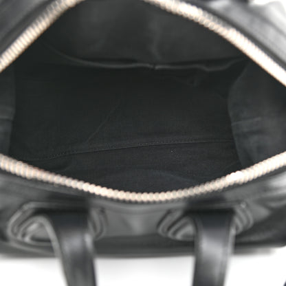 Givenchy Waxed Calfskin Medium Nightingale Logo Strap Black 5 of 11
