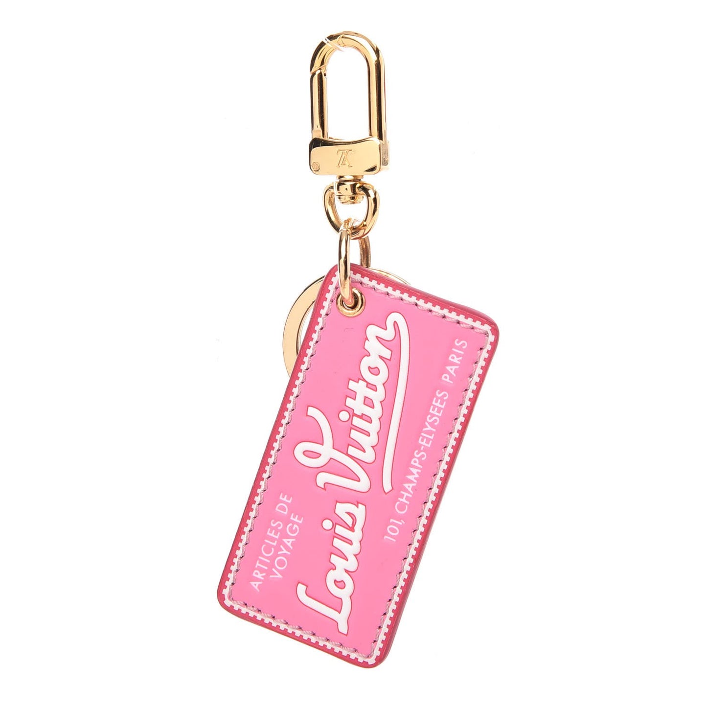 Calfskin World Tour BB Bag Charm Key Holder