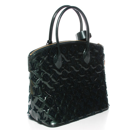 Louis Vuitton Patent Lambskin Fascination Lockit Vert Fonce 3 of 7