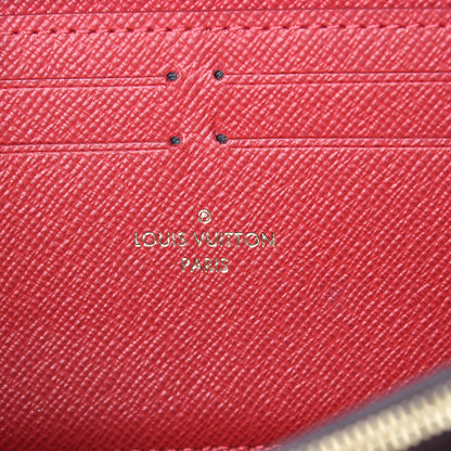 Louis Vuitton Damier Ebene Clemence Wallet Cherry 6 of 8