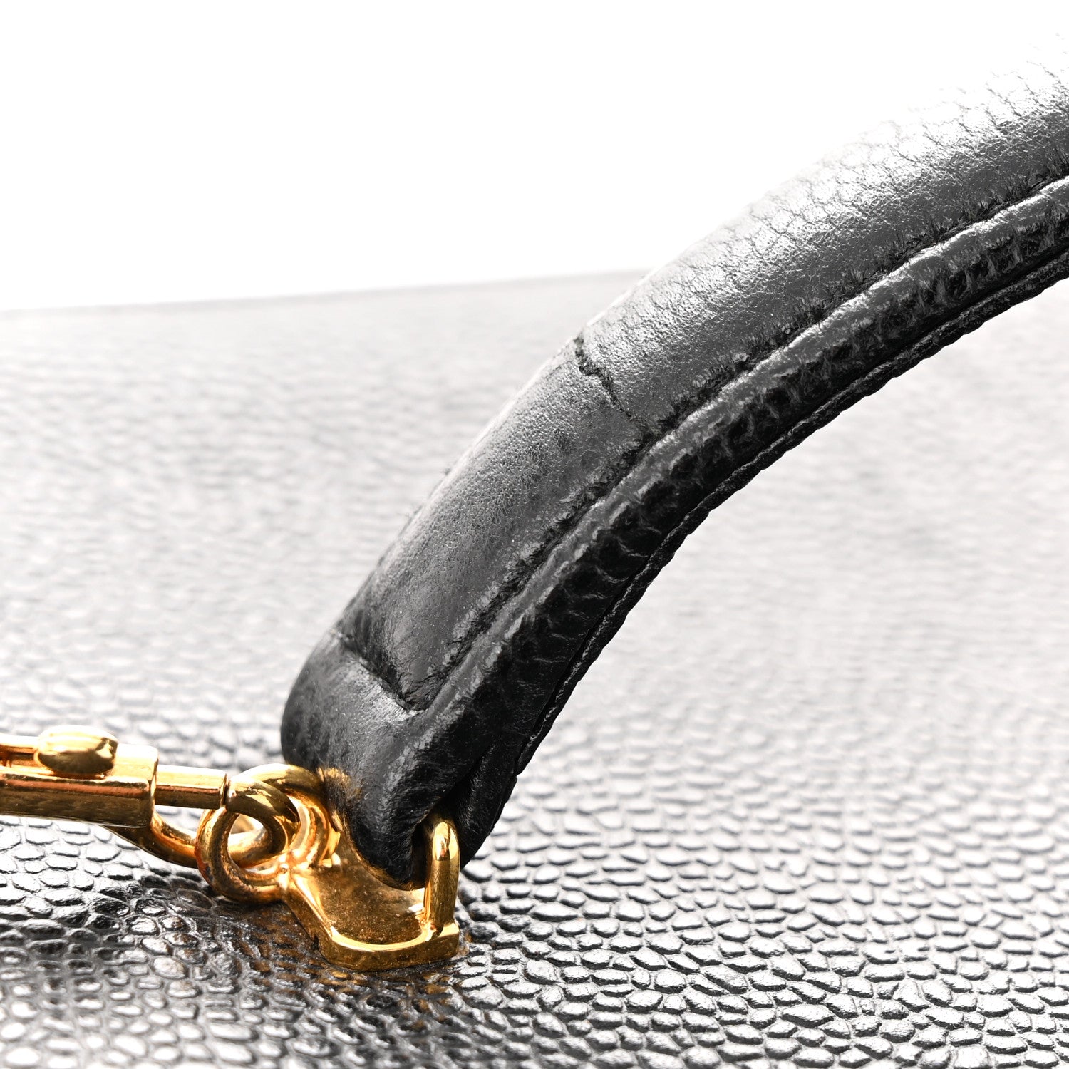 Chanel Caviar Vanity Train Case Black 12 of 14