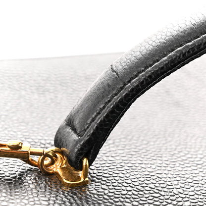 Chanel Caviar Vanity Train Case Black 12 of 14