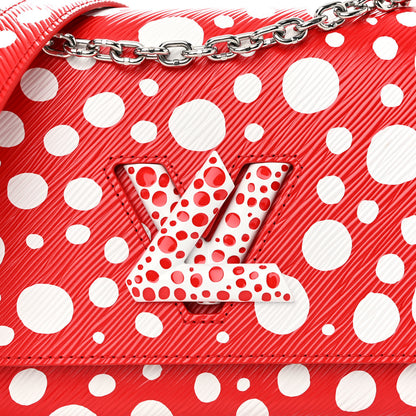 Louis Vuitton LV X YK Epi Infinity Dots Twist Shoulder Bag MM Red 9 of 12