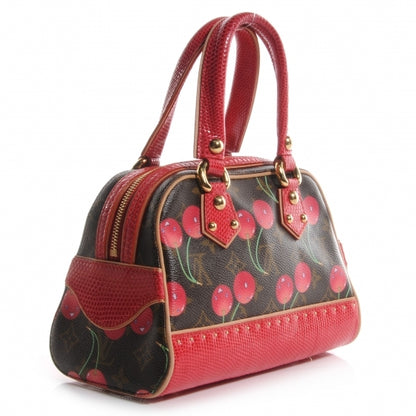 Louis Vuitton Lizard Monogram Cerises Neo Deauville 2 of 7