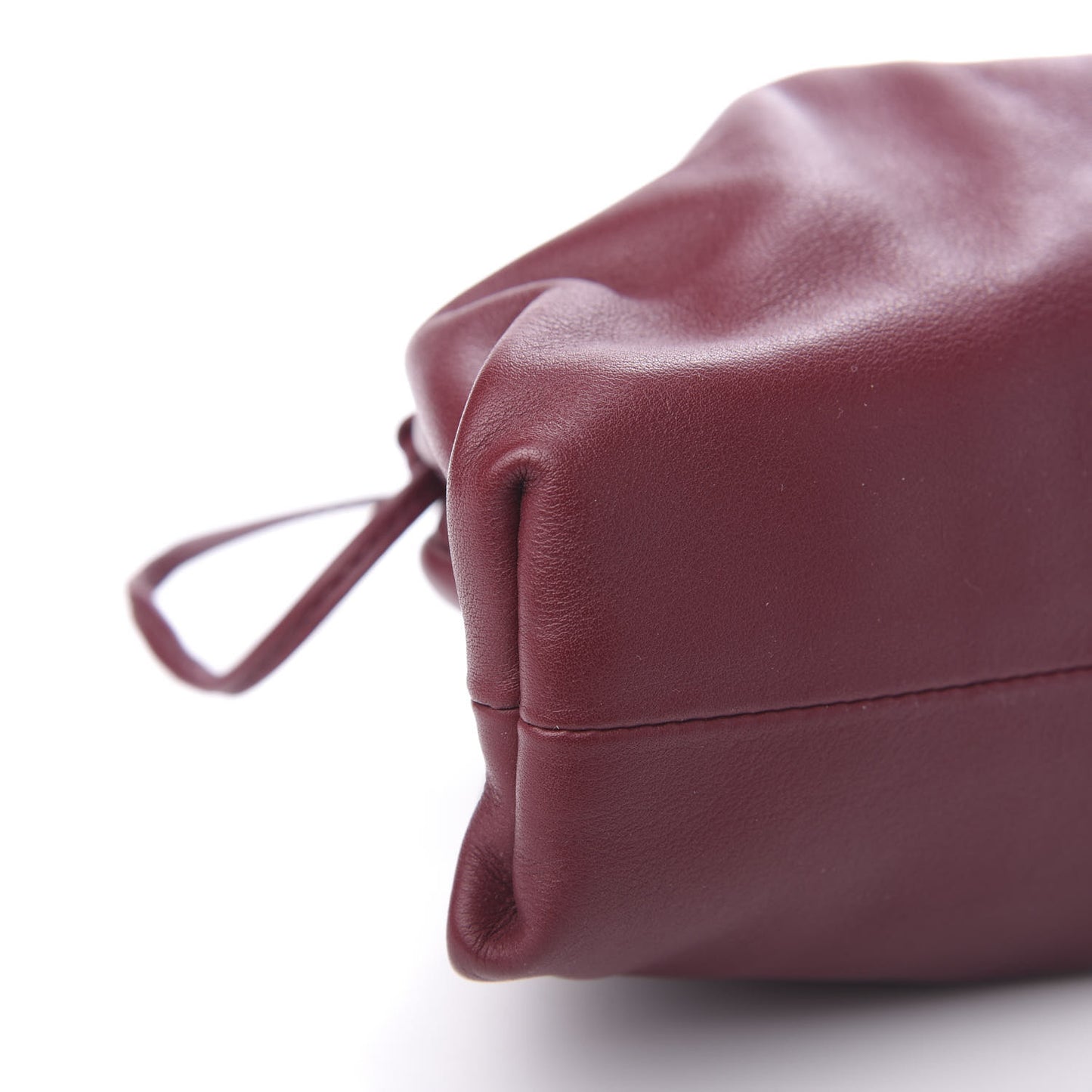 Butter Calfskin The Mini Pouch Bordeaux