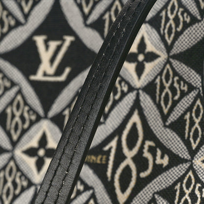 Louis Vuitton Jacquard Since 1854 Neverfull MM Grey 10 of 10