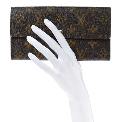 Louis Vuitton Monogram Sarah Wallet 2 of 10