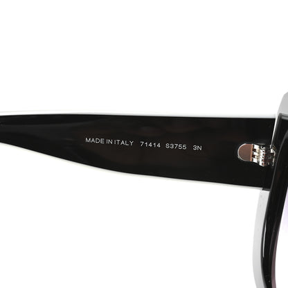 Chanel Acetate Sunglasses 71414 Black White 6 of 8